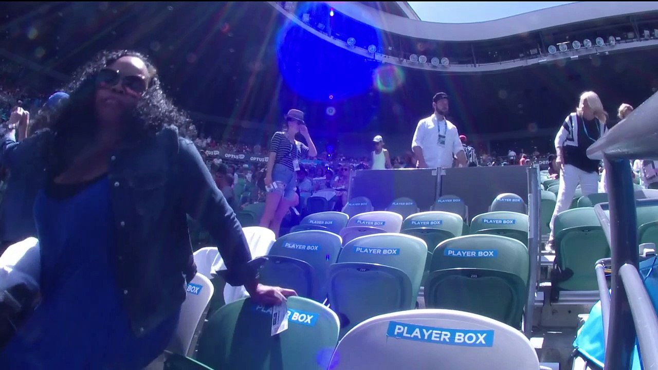 Serena Williams vs. Camila Giorgi | 2015 Australian Open R1 | 720p Eurosport | Part 1