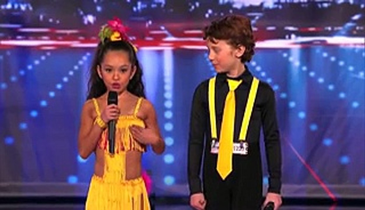 Yasha & Daniela - Amazing and Talented Kid Dancers (America's Got Talent)