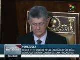 Decreto de emergencia de Maduro enfrenta la guerra económica