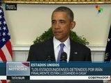 Obama: Logramos liberar a ciudadanos de EE.UU. presos en Irán