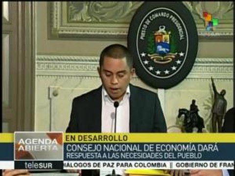 Venezuela: ministros explicarán acciones contra guerra económica