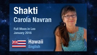 Full Moon in Leo January 2016 I Shakti Carola Navran
