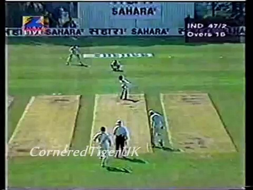 Mohammad Zahid Vs Sachin Tendulkar. Rare cricke...