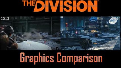 The Division - Graphics Comparison E3 2013 vs 2014