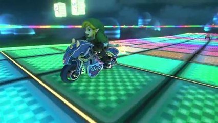 Wii U - Mario Kart 8 DLC Pack 1 SNES Rainbow Road Trailer
