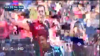 Tomas Rincon Goal ~ Genoa vs Palermo 3-0 ~ 17_1_2016 [Serie A]