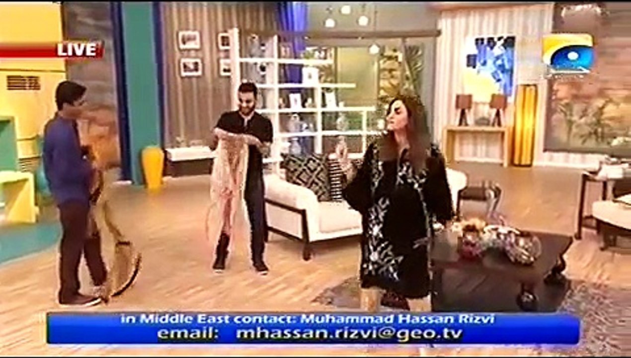 Nadia Khan Show on Geo News - 18th January 2016 | Zaid Ali - Part 2
