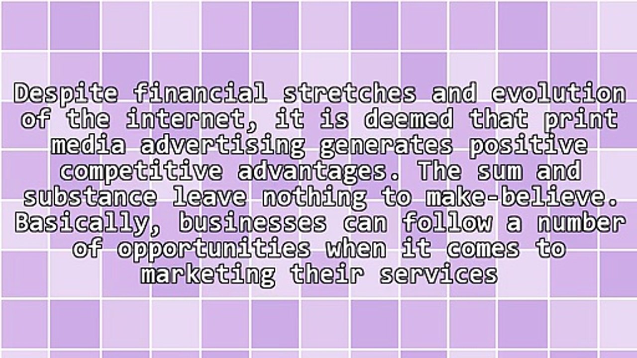 4 Generic Rumors About Print Media Advertising