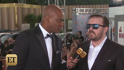 Ricky Gervais Slams Caitlyn Jenner in Golden Globes Monologue