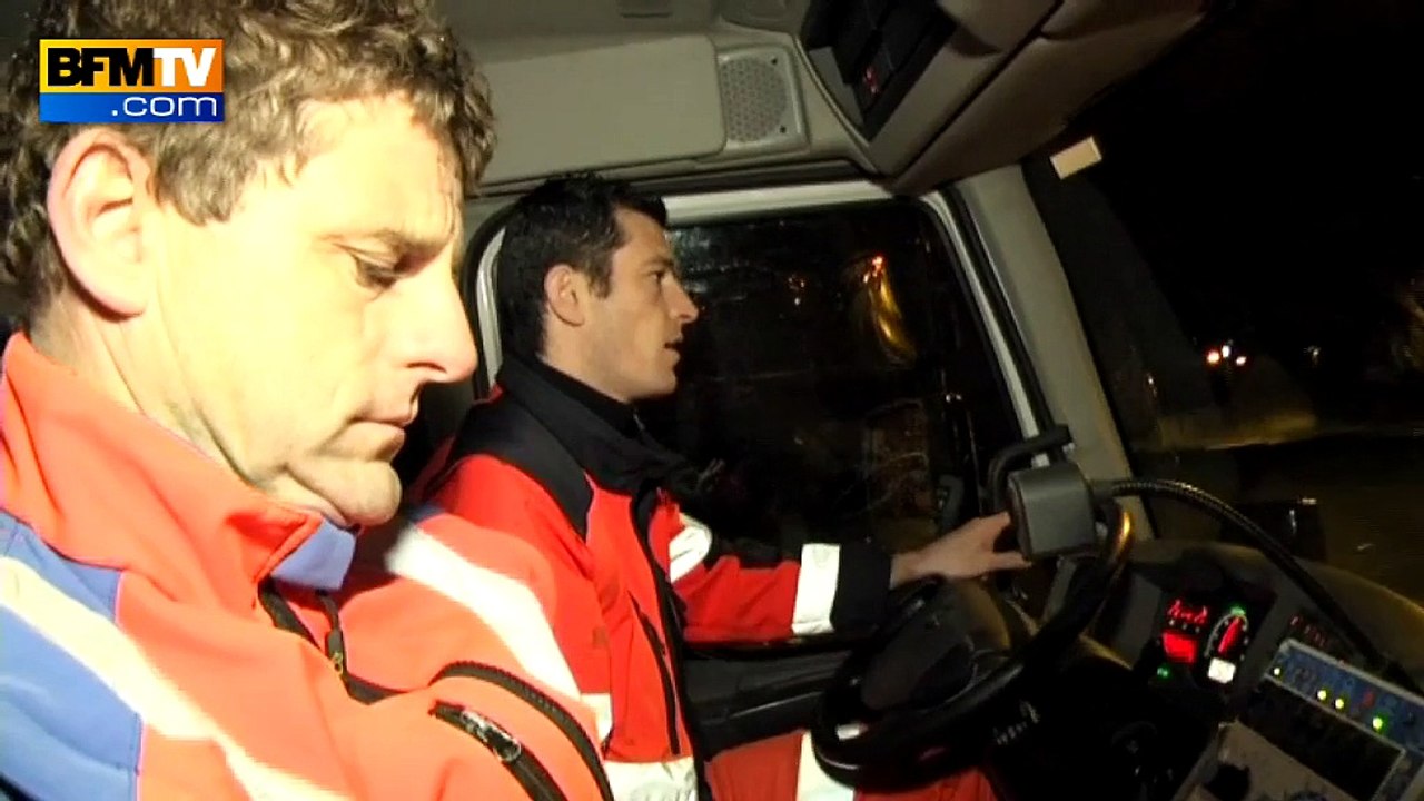 Vigilance neige: les saleuses en action en Normandie