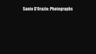 [PDF Download] Sante D'Orazio: Photographs [Read] Full Ebook