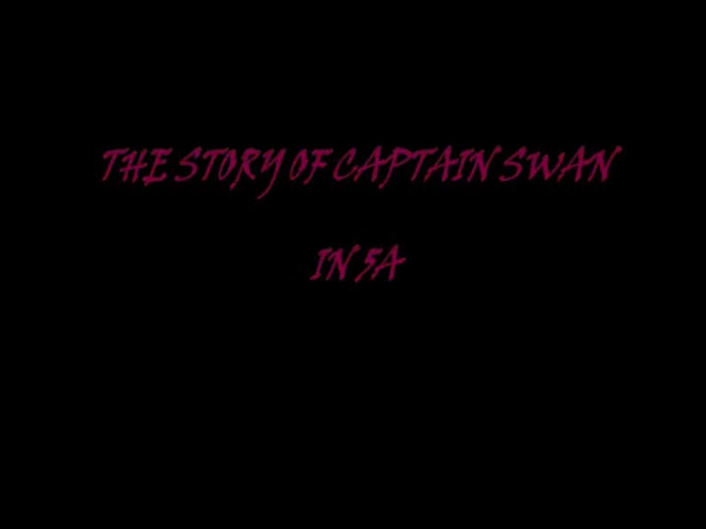 The Story of Captain Swan In S5 A Part 1