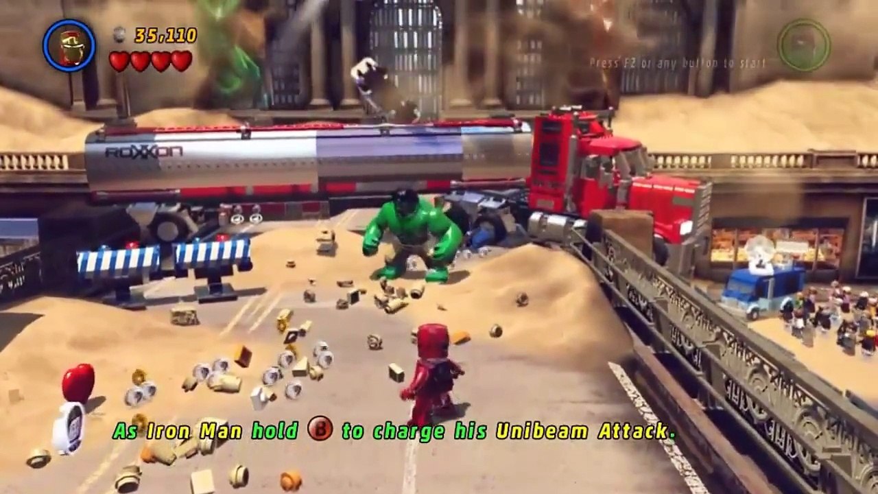 Lego Marvel Super Heroes 3D |Лего Марвел Супер Герои 3D - 100% прохожление #1