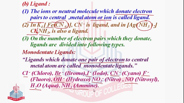 Complex Compound , Different Components of Complexes , Chelates & Geometry of the Complexes