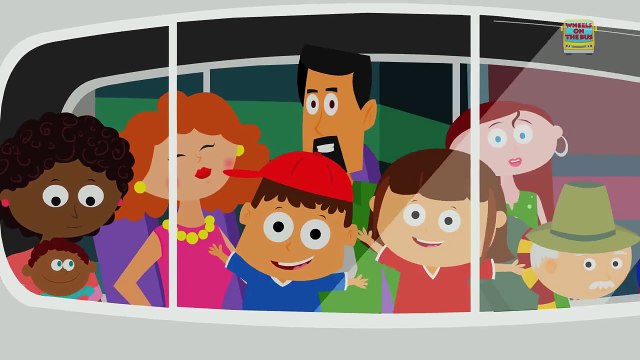 Wheels on the bus goes round and round | Kids songs and nursery rhymes for babies and chil