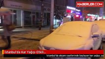 İstanbul'da Kar Kalınlığı 20 Santimi Buldu