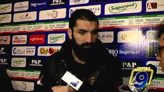 Fidelis Andria - Lecce 0-0 | Post Gara Francesco Cosenza - Difensore Lecce