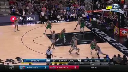Rick Carlisle Gets Ejected - Mavericks vs Spurs - January 17, 2016 - NBA 2015-16 Season