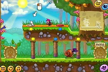 Улитка Боб 5 Прохождение игри . Snail Bob 5