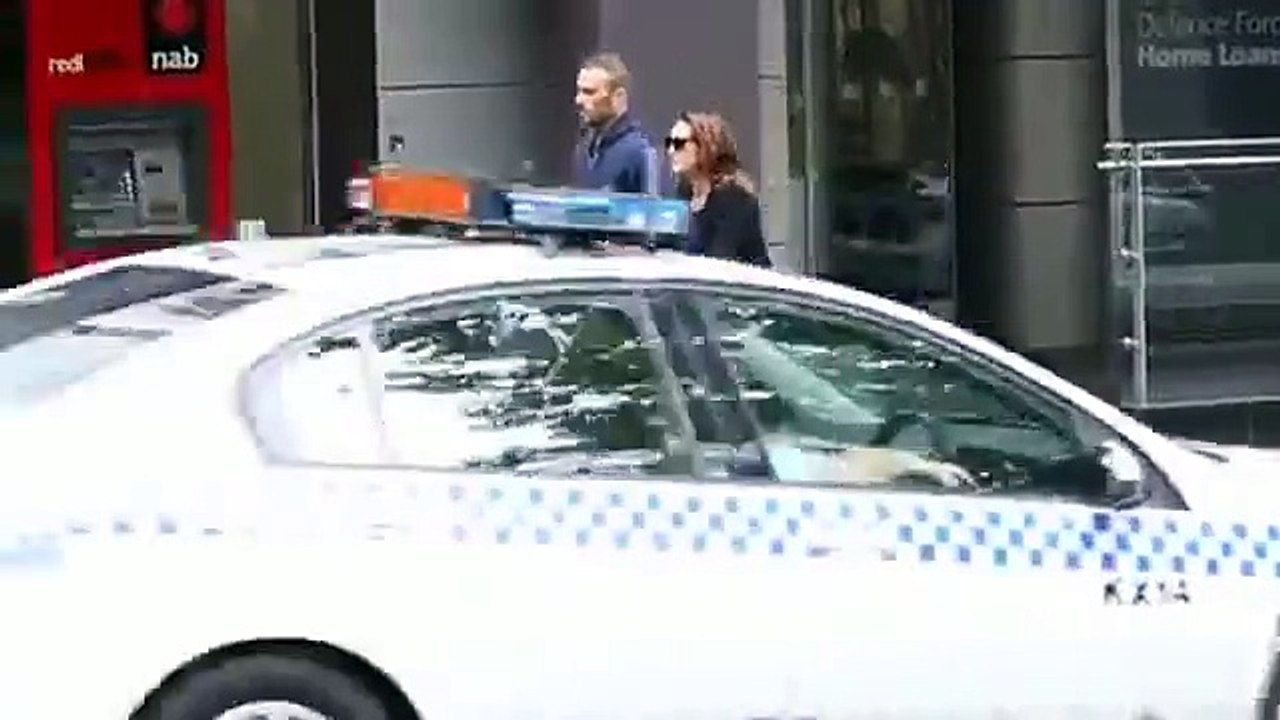 Michelle Bridges and Steve Willis take a stroll with baby Axel (720p Full HD)