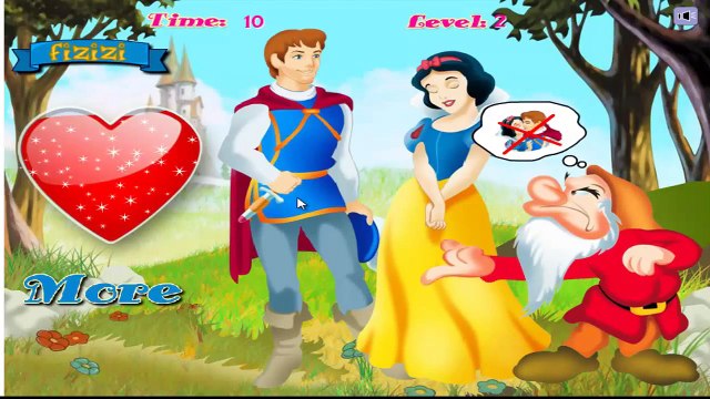 Snow White Love Story - Kissing Games - Video Games For Girls