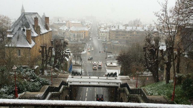 Juste quelques flocons qui tombent...