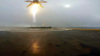 SpaceX rocket explodes on landing