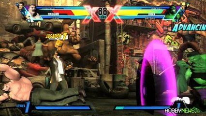 Video herunterladen: Ultimate Marvel vs Capcom 3 (HD) - Hulk vs Mike Haggar en Hobbynews.es