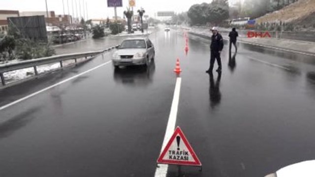 Manisa Kar Yağışıyla Manisa'nın Yüksek Kesimleri Beyaza Büründü