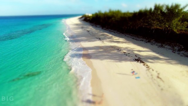 Bahamas Bliss (Time Lapse - Aerial - Tilt Shift- 4k)