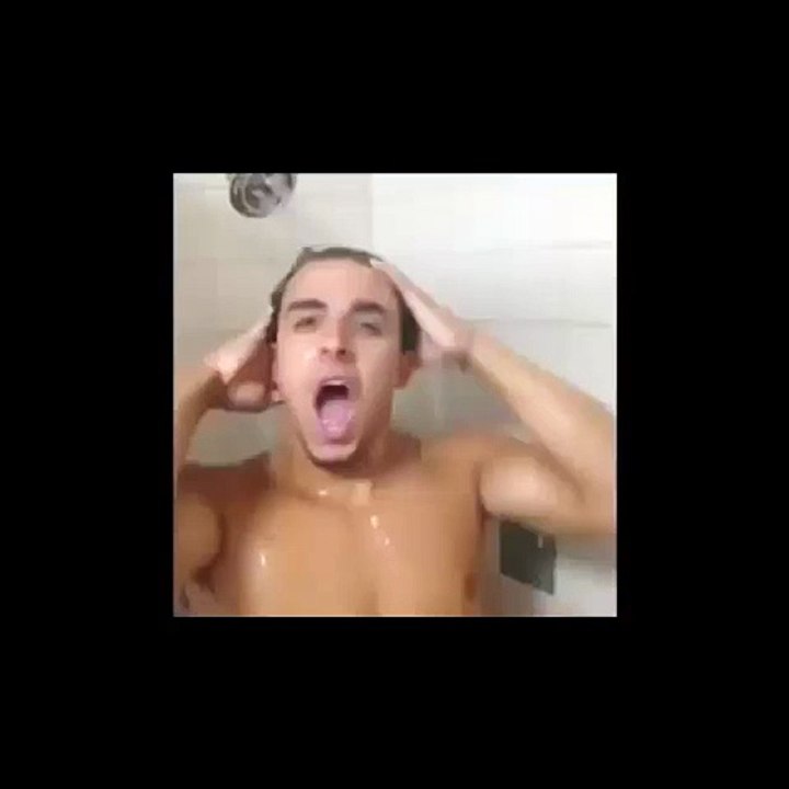 Black soap in the Shower
