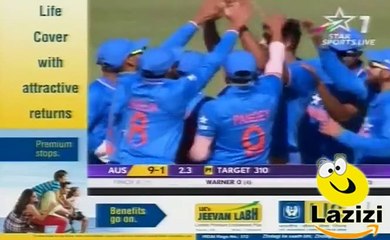 What a Great Start of Indian Bowler Barinder Sran Against Australia in First Match - Video Dailymotion