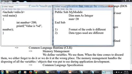 Microsoft .Net LIVE Training Demo Session 01
