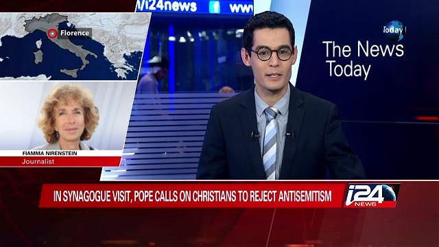 01/17: In synagogue visit, Pope calls on Christians to reject antisemitism