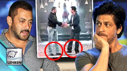 Salman-Shahrukh Wore SHOES In Temple | CONTROVERSY