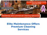 Elitemaidsla Offers Reasonable Yet Cost-Effective Commercial Cleaning Services In Los Angeles