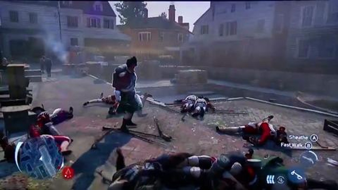 Assassin's Creed III _ E3 Boston Gameplay - Marketplace Massacre. (HD) en HobbyNews.es