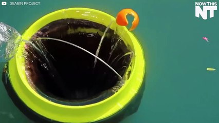 Thiết bị thu gom rác thải dưới sông