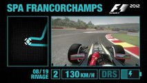 Vídeo de vuelta rápida a Spa en F1 2012 - HobbyConsolas.com