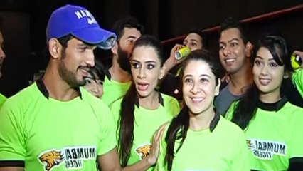 Mumbai Tigers: Interview: Arjun Bijlani & Digangana Suryavanshi Flaunt Their Team Spirit | BCL2