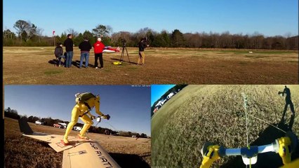 Nouveau sport de dingue. Voler debout sur une planche