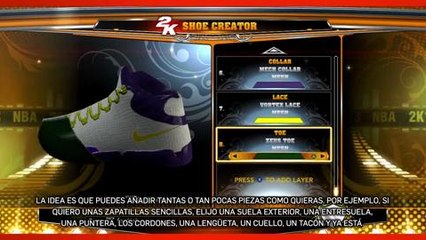 Tráiler del calzado de NBA 2K13 en HobbyConsolas.com