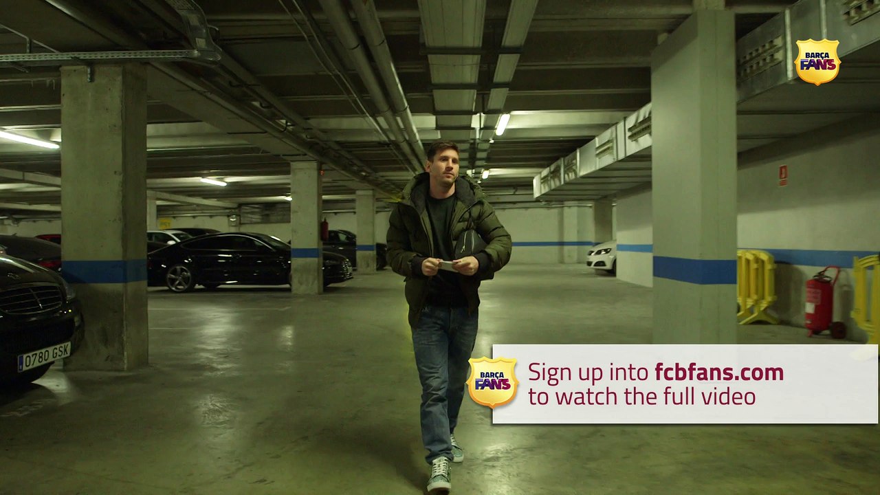 BEHIND THE SCENES (Teaser): Messi celebrates his 5th Ballon d’Or with the fans