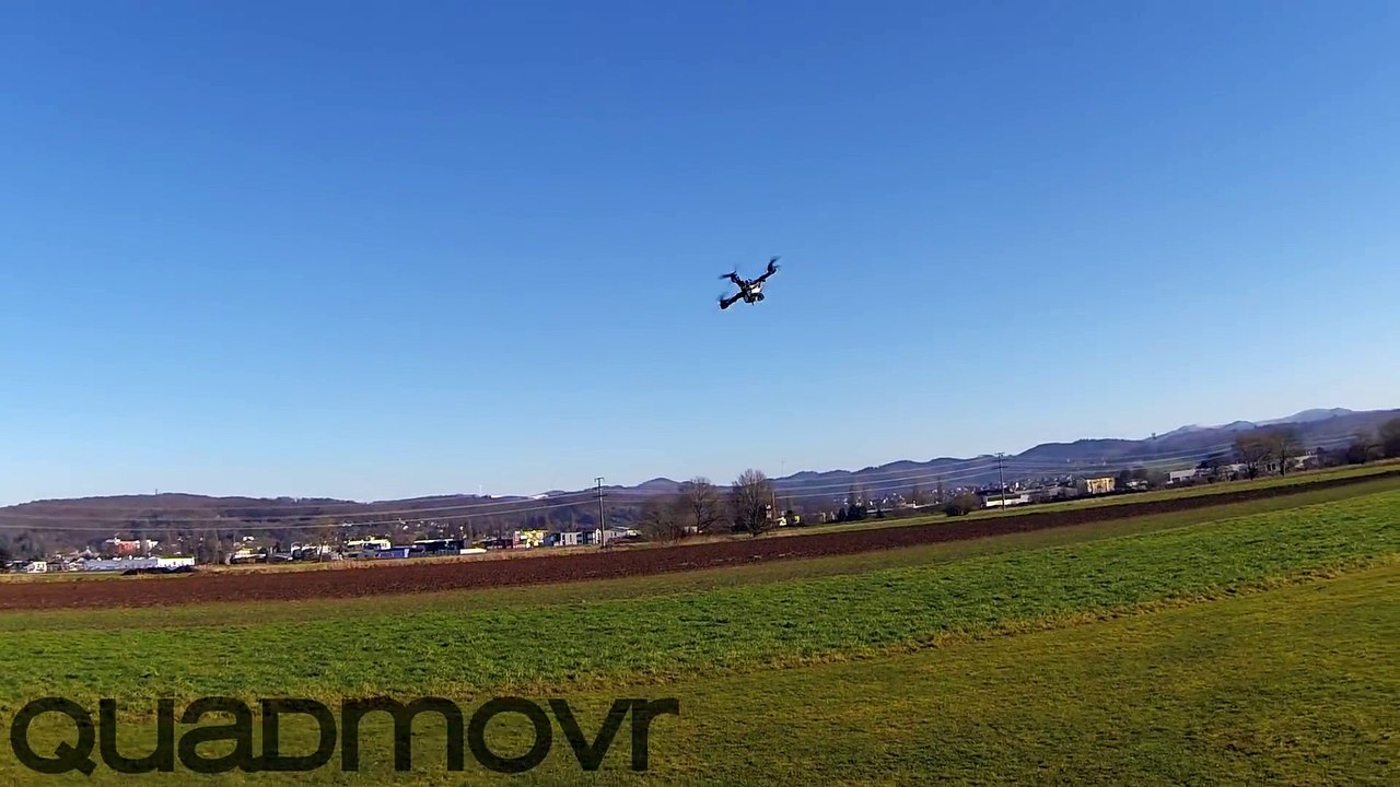 Guy tests the most insanely fast Quadcopter Drone