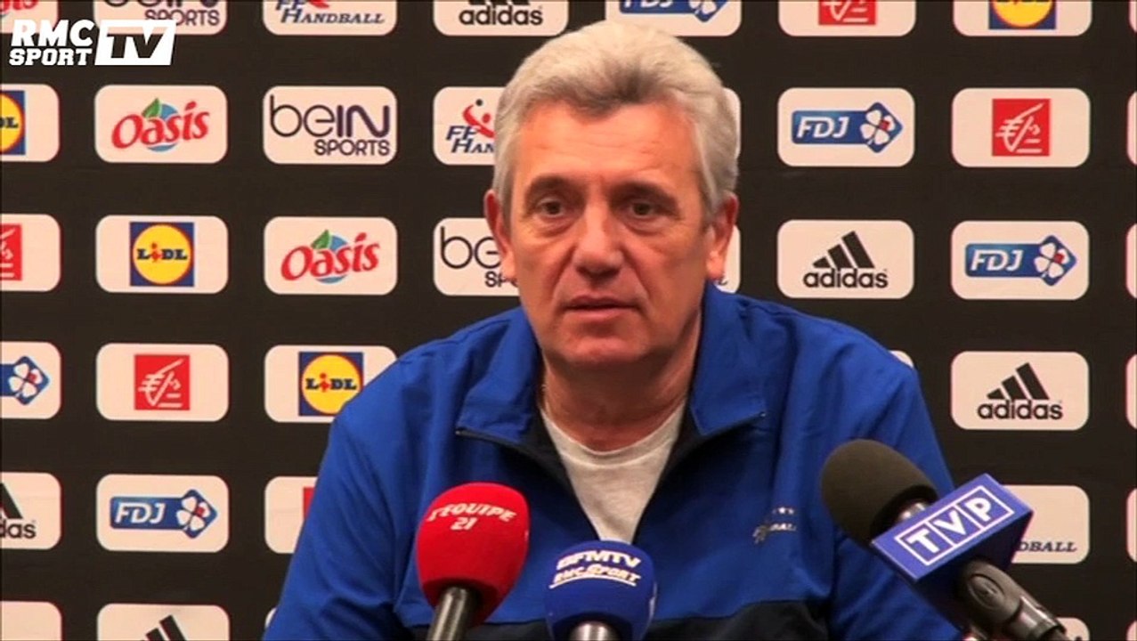 Euro de handball - Onesta : "Le favori du match de demain, c'est la Pologne"