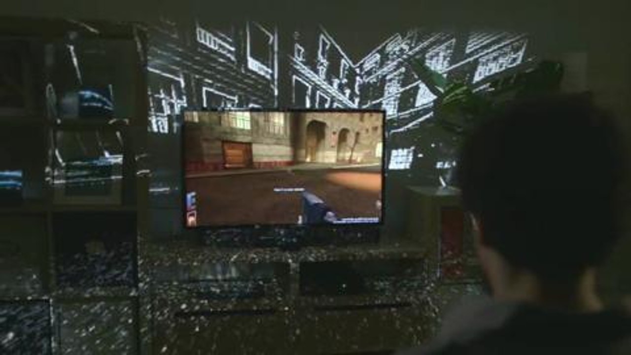 IllumiRoom de Microsoft en HobbyConsolas.com