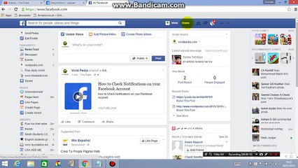 How  to Play a sound when each new notification is received on your Facebook Account