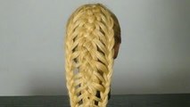 Плетение кос. Прическа для длинных волос. Braided Hairst