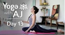 Yoga Poses – Back To Back | Day 13 | Yoga For Beginners - Yoga With AJ