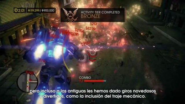 Gameplay de la demo del PAX 2013 de Saints Row IV en HobbyConsolas.com